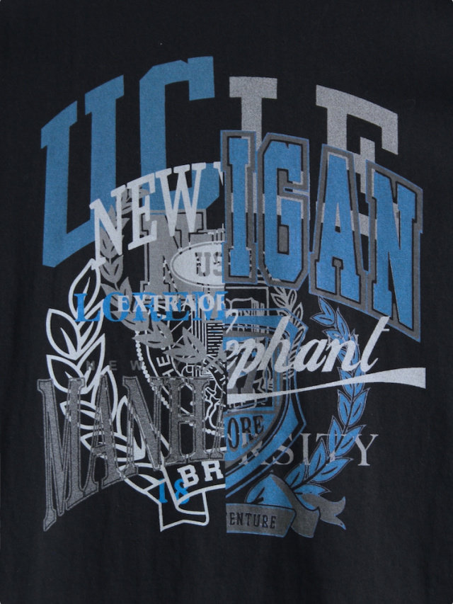 Elephantさま専用 ドットロゴ オーバーサイズド コットンロングスリーブTシャツ