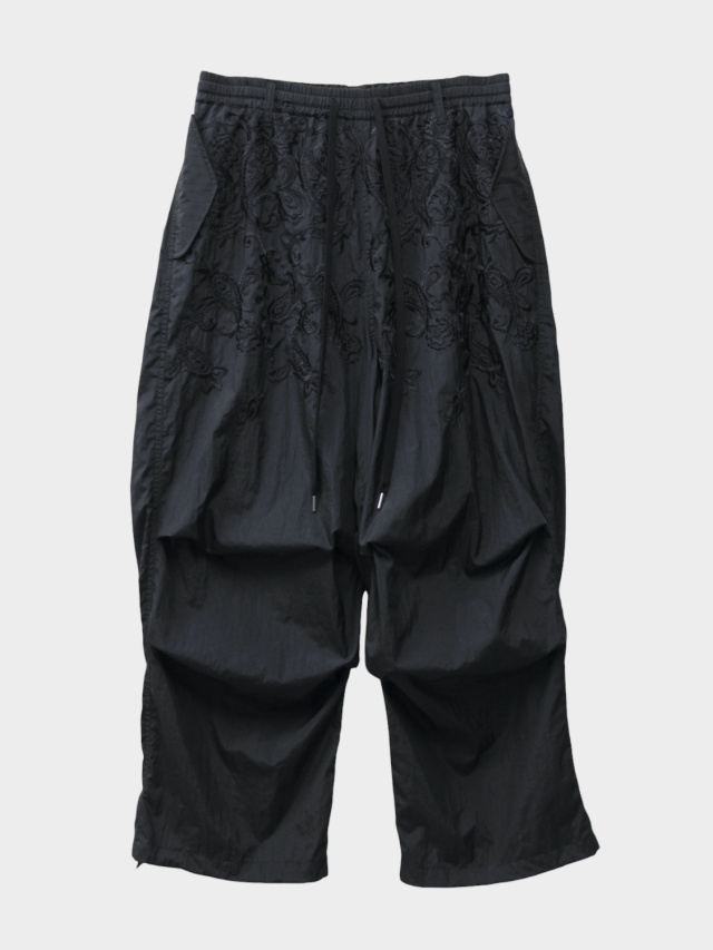 elephant TRIBAL fabrics SNOW CAMO PANTS BLACK 2026SS