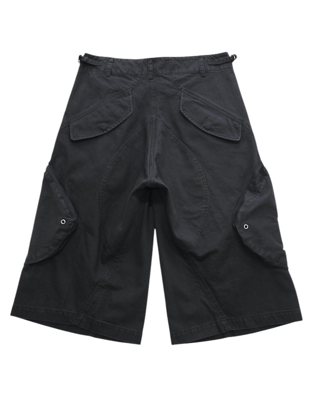 カーゴパンツ CWSP003 Reverse Pocket Short Pants Black NVRFRGT 3D TWISTED CARGO SHORTS BLACK 通販 商品ページOCTAVIA
