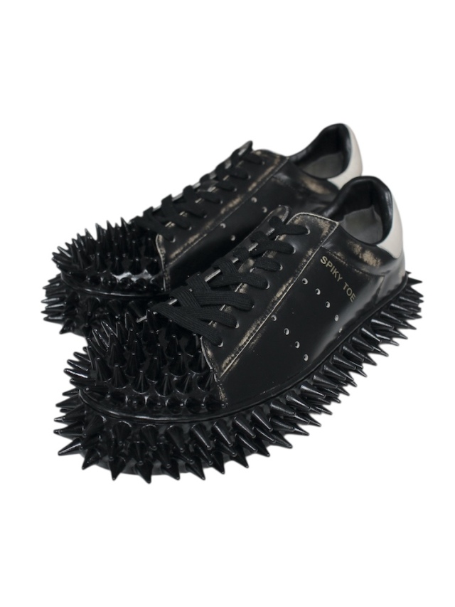 doublet SPIKY LEATHER SNEAKER BLACK 2025AW