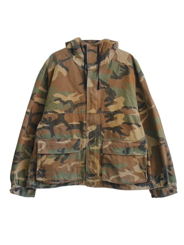 ANCELLM CAMO ZIPUP HOODIE WOODLAND 2025AW 通販ページ octavia