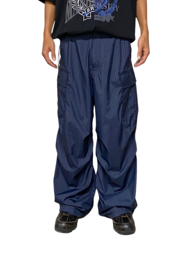 elephant TRIBAL fabrics Freedom Cargo Pants NAVY STRIPE 通販 商品