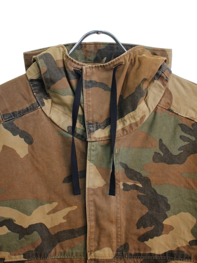 ANCELLM CAMO ZIPUP HOODIE WOODLAND 2025AW 通販ページ octavia