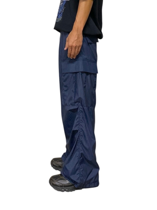 elephant TRIBAL fabrics Freedom Cargo Pants NAVY STRIPE 通販 商品