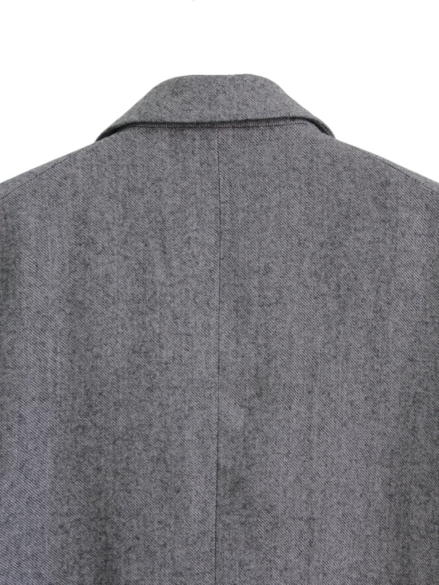 ANCELLM SEMI-DOUBLE TAILORED JACKET GRAY 2025AW 通販ページ octavia