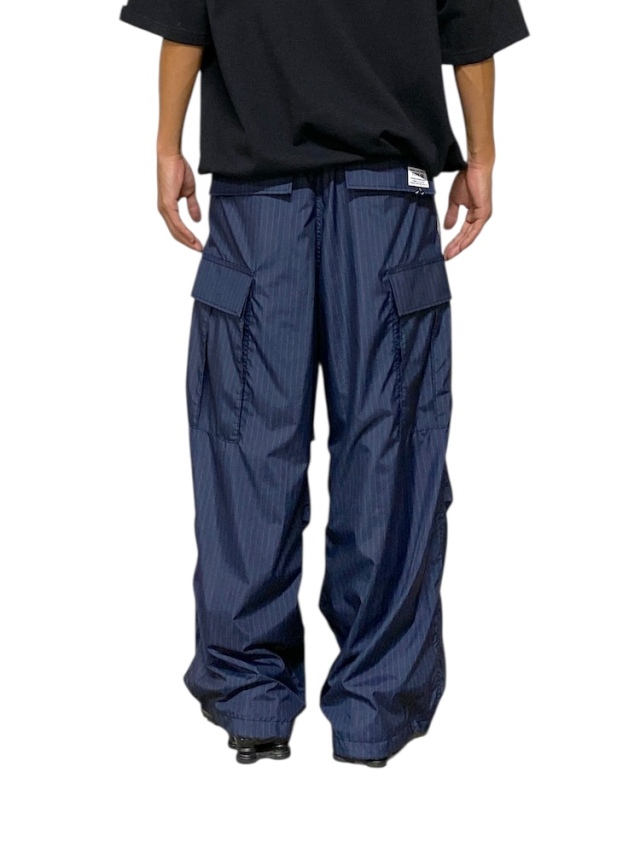 elephant TRIBAL fabrics Freedom Cargo Pants NAVY STRIPE 通販 商品