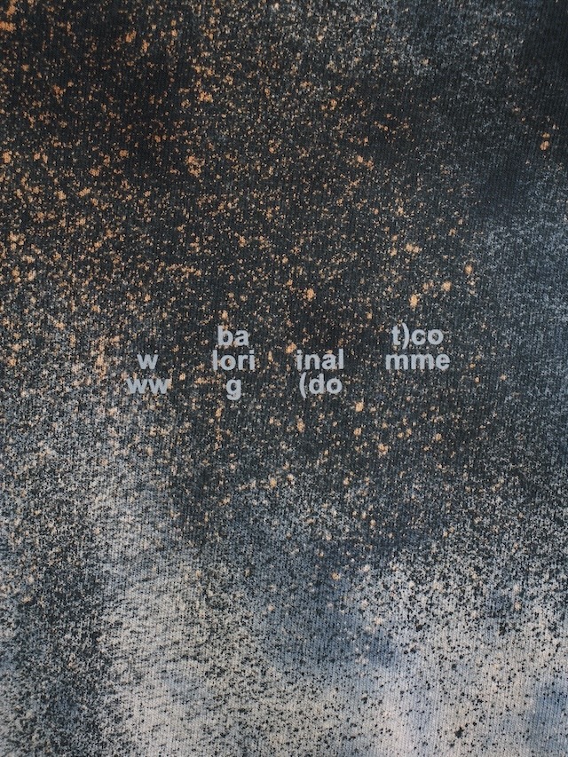 bal LOGO TIE DYE LS TEE GRAY/BEIGE 通販 商品ページ octavia