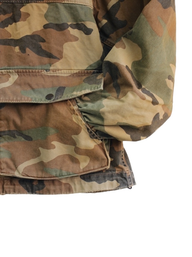 ANCELLM CAMO ZIPUP HOODIE WOODLAND 2025AW 通販ページ octavia