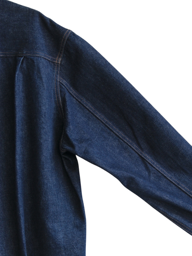 TANAKA THE JEAN JACKET RINSE BLUE 通販ページ octavia