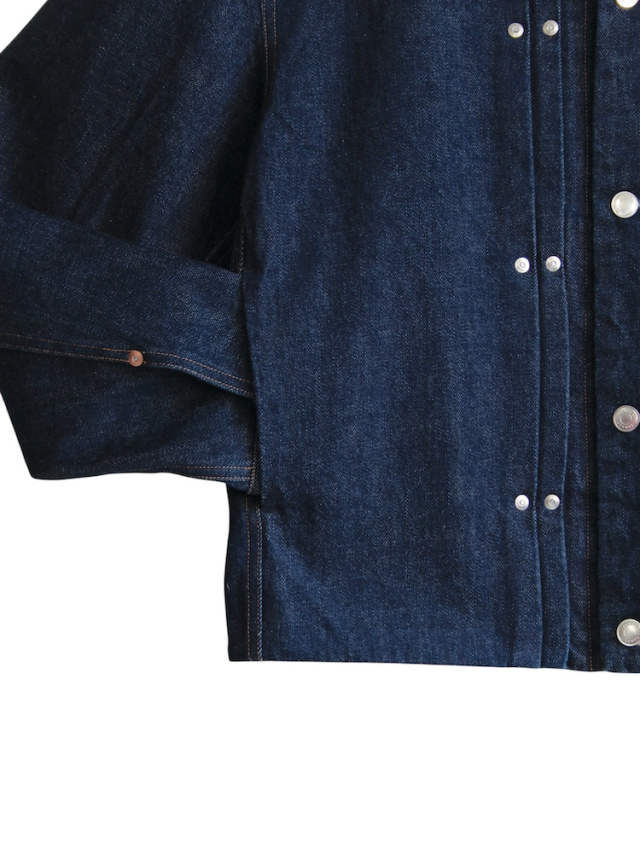 TANAKA THE JEAN JACKET RINSE BLUE 通販ページ octavia