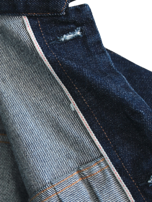 TANAKA THE JEAN JACKET RINSE BLUE 通販ページ octavia[オクタヴィア]