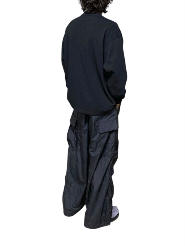 elephant TRIBAL fabrics Graphic Fat Long T-SH BLACK 通販 商品