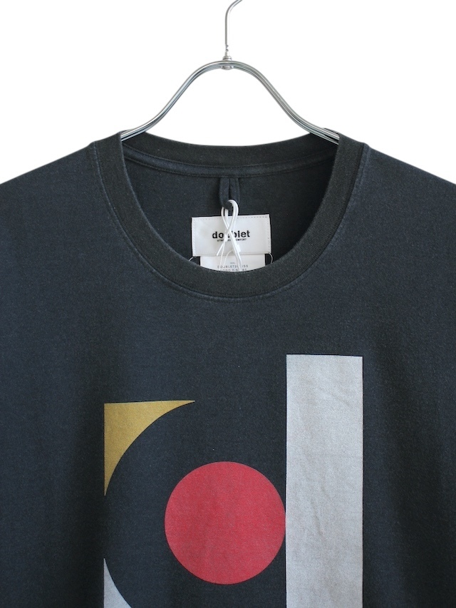 【関税込み】doublet ブラック 'DOUBLET2025SS' Logo Tシャツ doublet DOUBLET2025SS LOGO T-SHIRT BLACK 通販ページ octavia