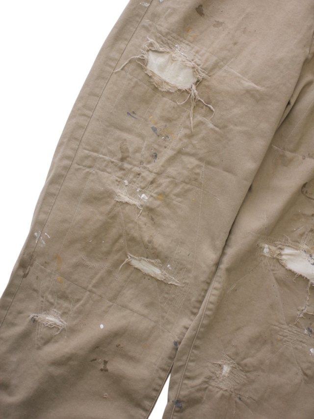 ANCELLM REMAKE WIDE CHINO TROUSERS BROWN 通販ページ octavia