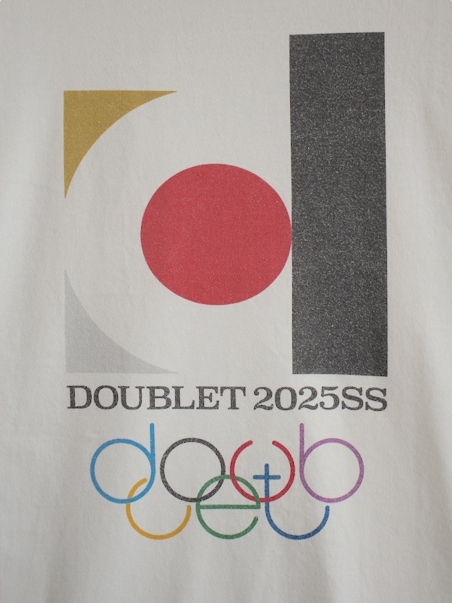 【関税込み】doublet ホワイト 'DOUBLET2025SS' Logo Tシャツ doublet DOUBLET2025SS LOGO T-SHIRT WHITE 通販ページ octavia