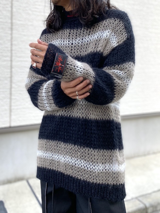 SYU.MAN × iiii MOHAIR KNIT PULLOVER GRAY 公式通販octavia[オクタヴィア]
