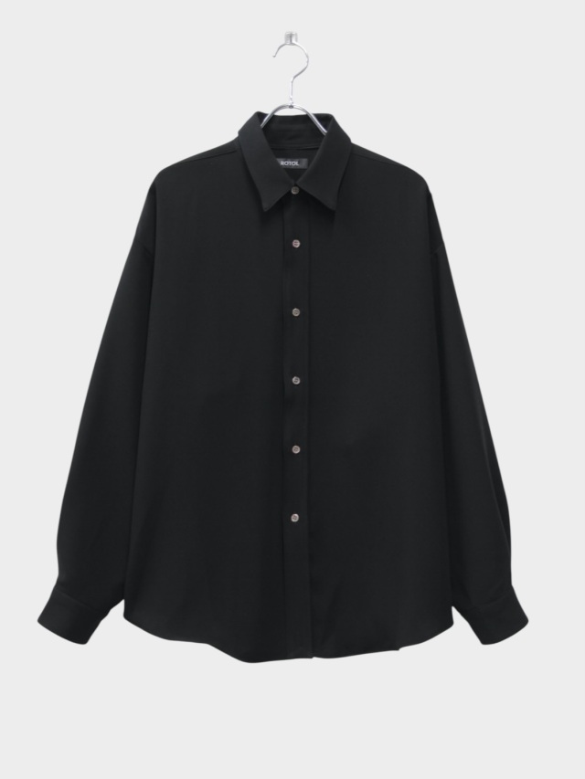 ROTOL FLUID WIDE SHIRT BLACK 2026SS