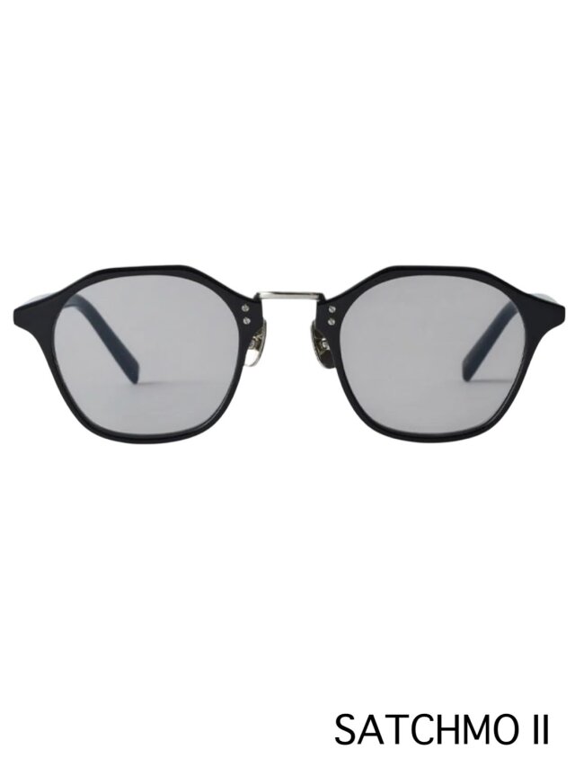 romeo081230様御購入品 A.D.S.R. SATCHMO II 01s SHINY BLACK/SILVER (Lt.GRAY) 公式通販