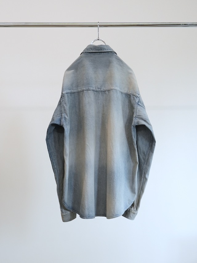 ANCELLM DENIM WESTERN SHIRT INDIGO 通販ページ octavia