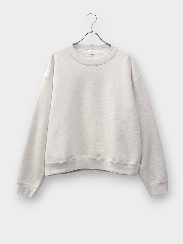 UNUSED CREW NECK SWEAT HEATHER ASH 2026AW