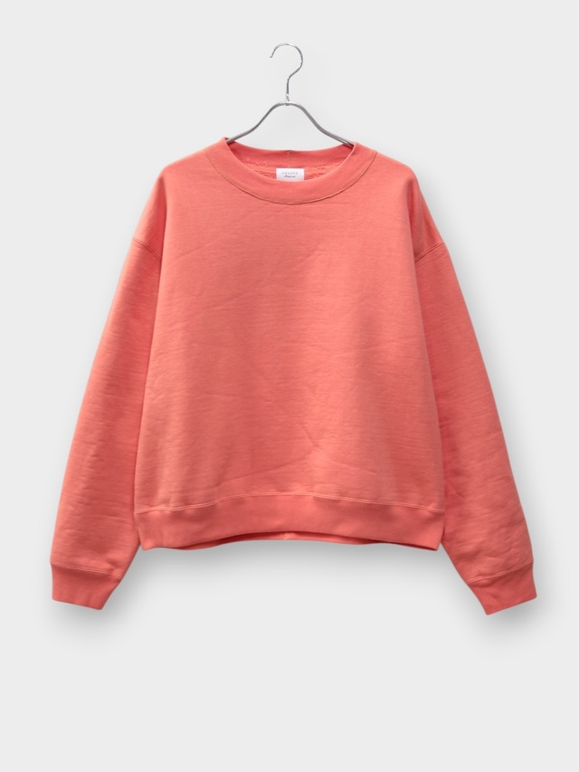 UNUSED CREW NECK SWEAT CORAL 2026AW