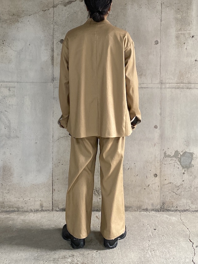 ANCELLM/アンセルム L/P WIDE SLACKS BEIGE 公式通販octavia[オクタヴィア]