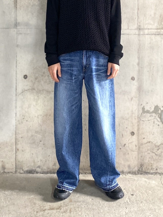JIEDA/ジエダ USED 3D BAGGY DENIM INDIGO 公式通販octavia[オクタヴィア]