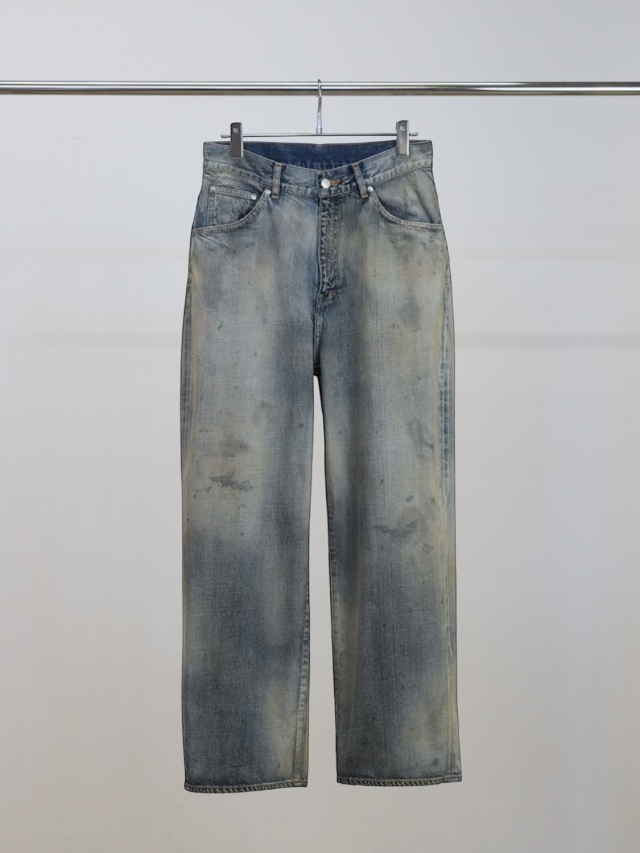 ANCELLM #01 MIDTAPERED 5P DENIM PANTS INDIGO 2026SS