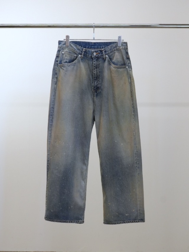 ANCELLM #05 AGING01 INDIGO 2025AW (WIDE 5P DENIM PANTS 後継モデル)