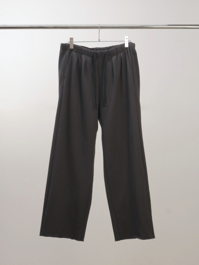 ANCELLM TUCK SWEAT PANTS D.OLIVE 2025AW