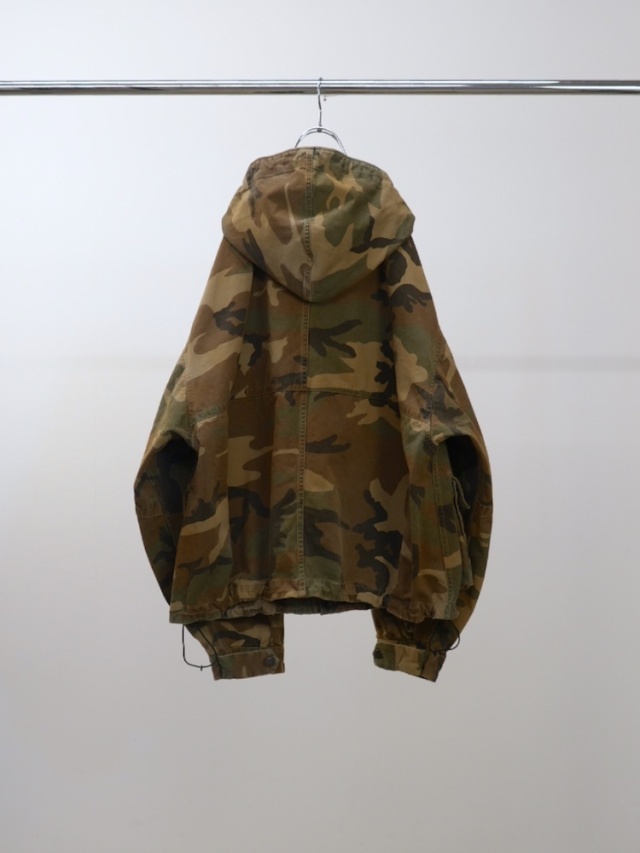 ANCELLM CAMO ZIPUP HOODIE WOODLAND 2025AW 通販ページ octavia