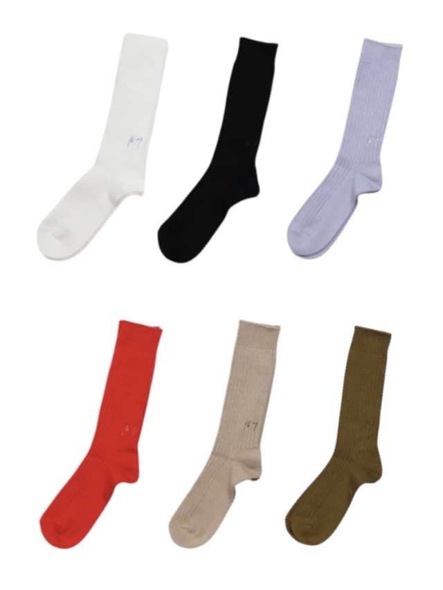 ANCELLM LOOSE SOCKS 6カラー 2025AW