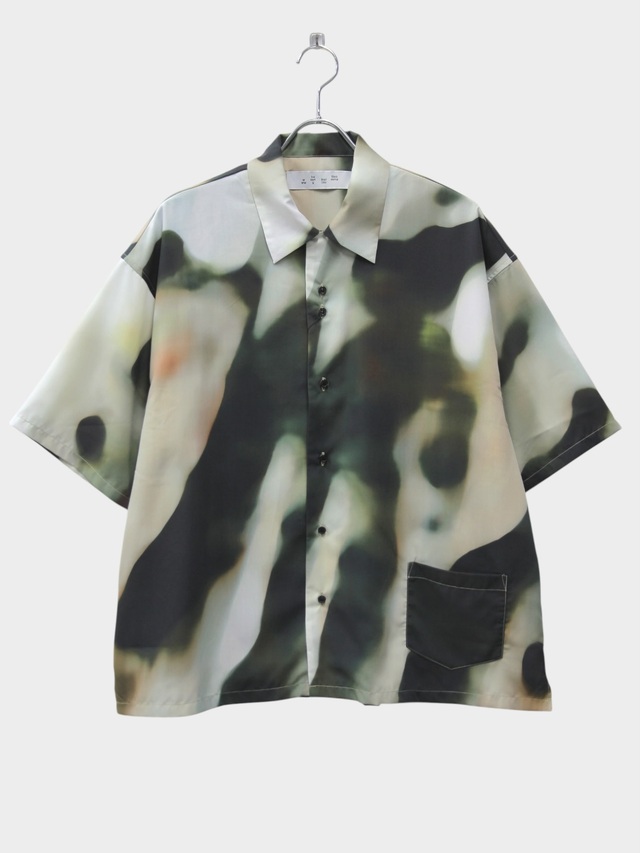 bal BLUR PATTERN SS SHIRT BLUR 2026SS
