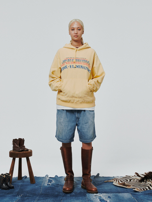 BOWWOW US ARMY DENIM SHORTS AGED INDIGO 2026SS 通販ページ octavia