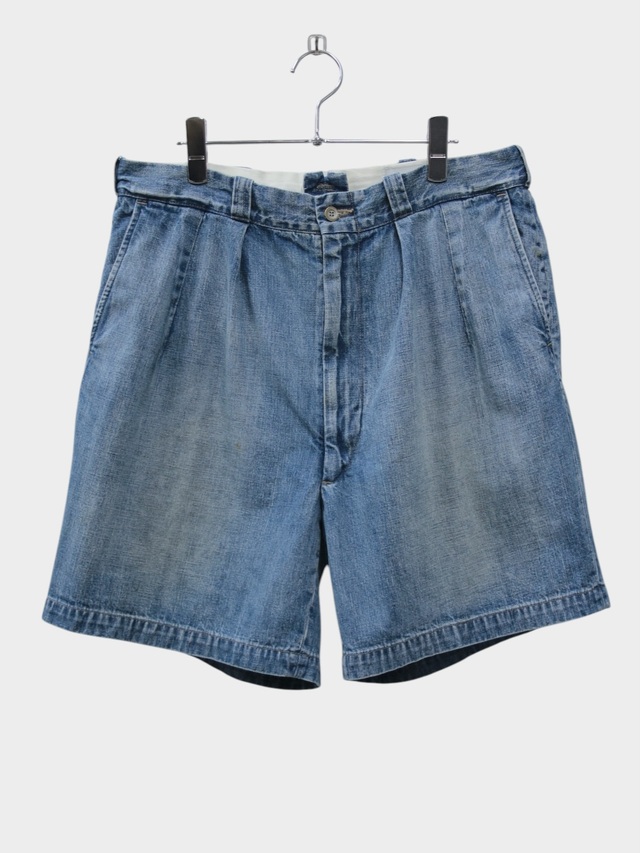 BOWWOW US ARMY DENIM SHORTS AGED INDIGO 2026SS