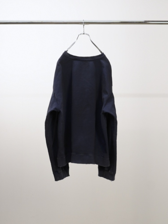 ANCELLM BRIDGE SWEAT SHIRT NAVY 2025AW 通販ページ octavia
