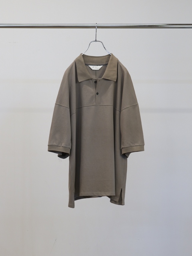 ANCELLM FOOTBALL S/S POLO GREIGE 通販ページ octavia[オクタヴィア]