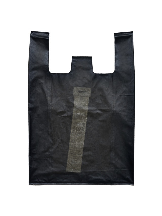 doublet/ダブレット TRANSPARENT LEATHER-LIKE SHOPPER BLACK 公式通販 