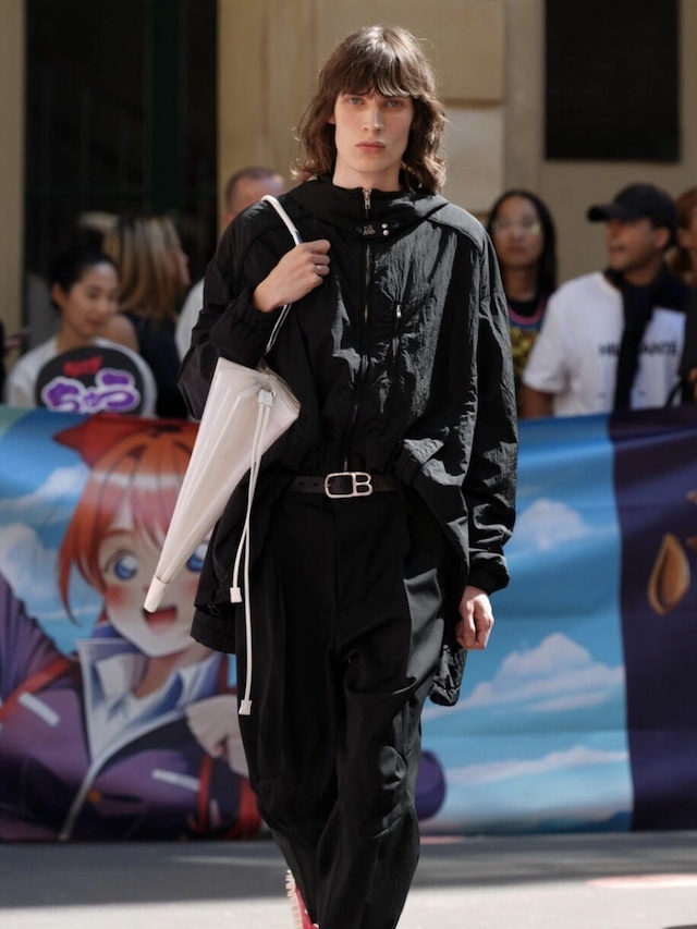 doublet ダブレット ゴーグルマウンテンパーカー ブラック doublet / ダブレット】EMOJI GOGGLE MOUNTAIN PARKA