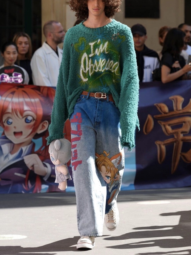 doublet ANIME HAND-PAINTING DENIM PANTS BLUE 通販ページ octavia