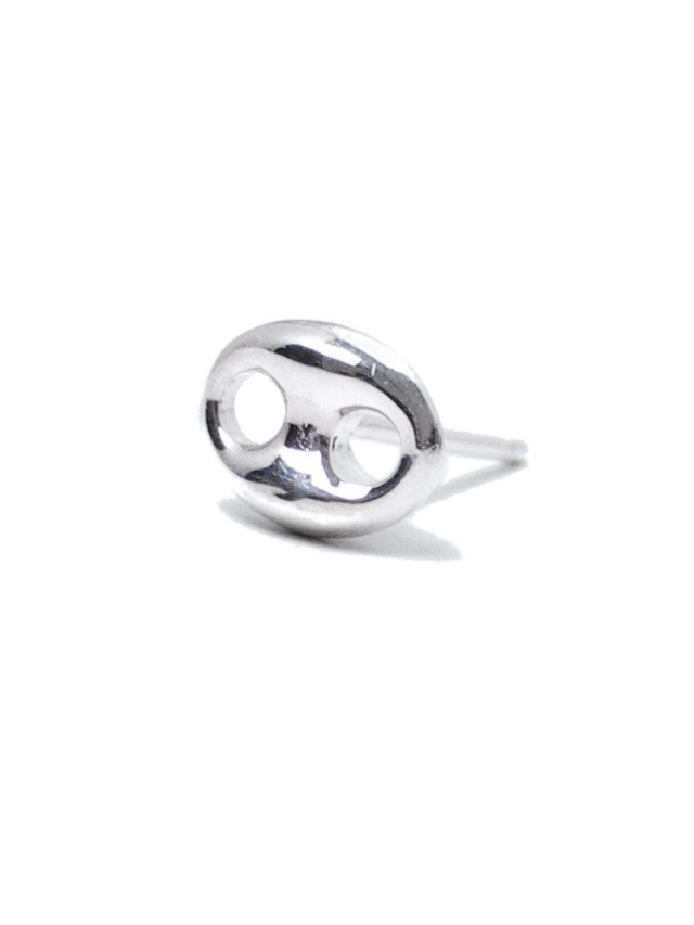 EPHEMERAL PIG NOSE PIERCE SILVER