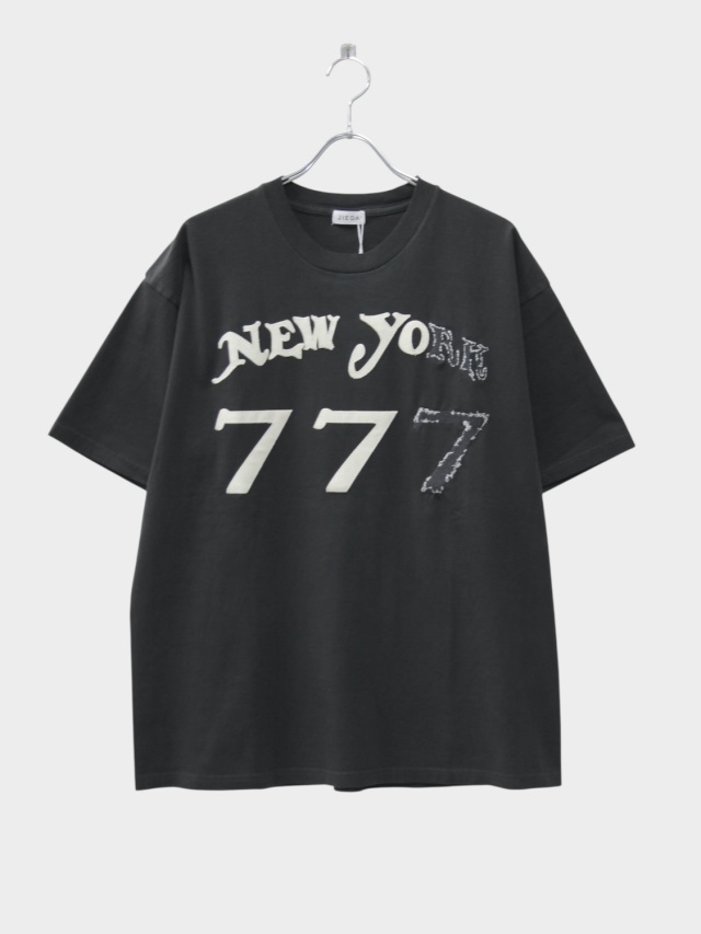 JIEDA 777 TEE FADE BLACK 2026SS