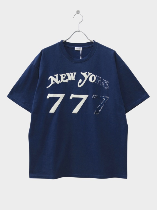 JIEDA 777 TEE FADE NAVY 2026SS