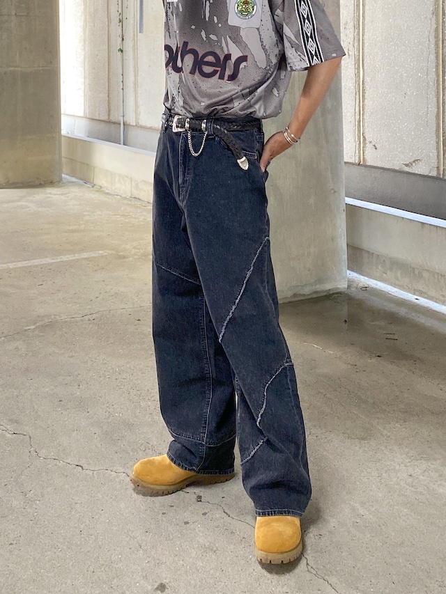 JIEDA/ジエダ DISTORTED DENIM PANTS BLACK 公式通販octavia