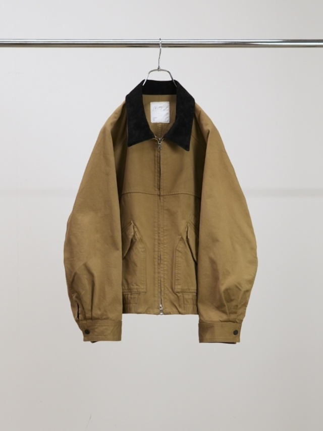 ANCELLM ZIP BLOUSON BEIGE 通販ページ octavia[オクタヴィア]