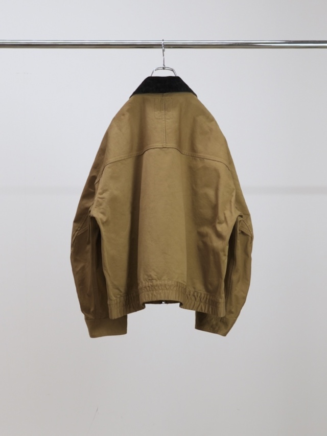 ANCELLM ZIP BLOUSON BEIGE 通販ページ octavia[オクタヴィア]