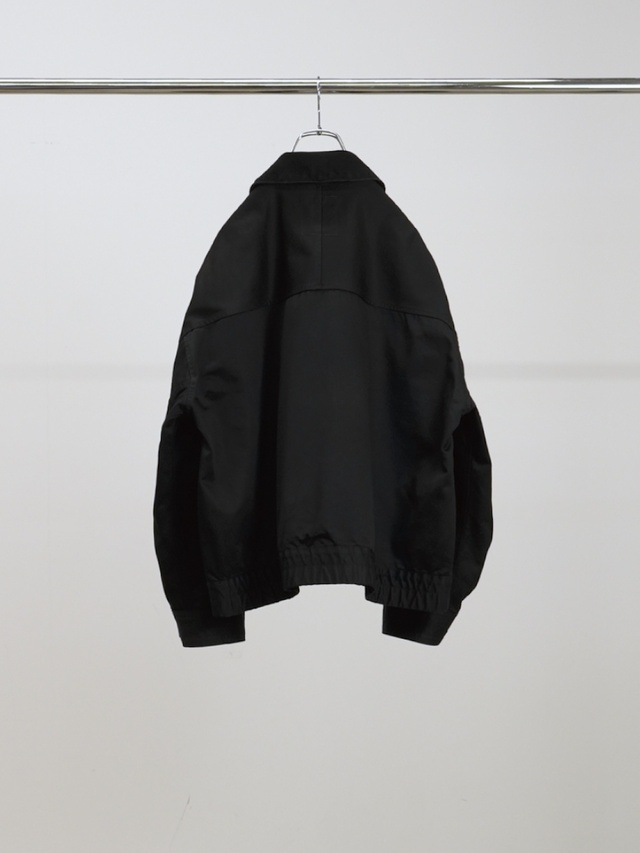 ANCELLM ZIP BLOUSON BLACK 通販ページ octavia[オクタヴィア]