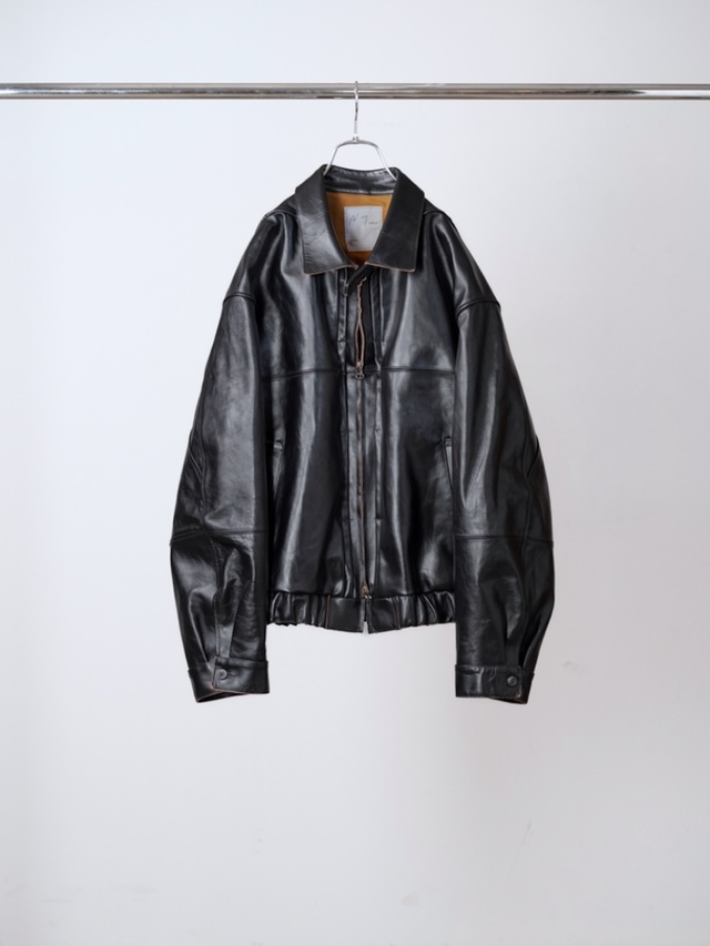 ANCELLM H.L TUCK JACKET BLACK 2026AW