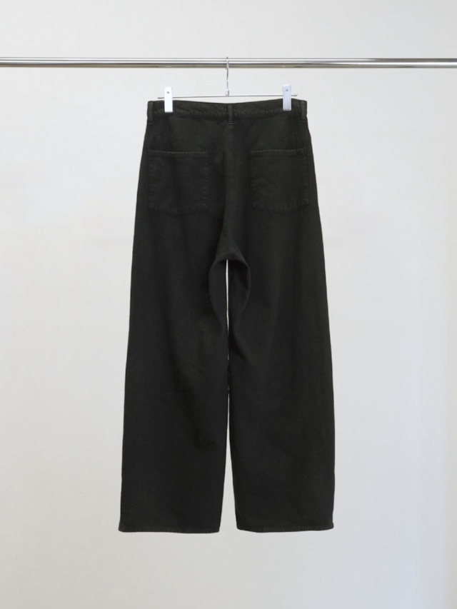 ANCELLM C/R DUCK DOUBLEKNEE PANTS BLACK 通販ページ octavia