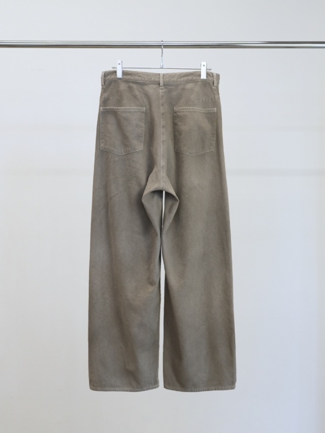 ANCELLM C/R DUCK DOUBLEKNEE PANTS GREIGE 通販ページ octavia